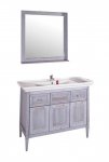 Комплект мебели ASB-Woodline Гранда 105 grigio серый
